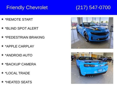 Used 2022 Chevrolet Camaro LT RWD image 6