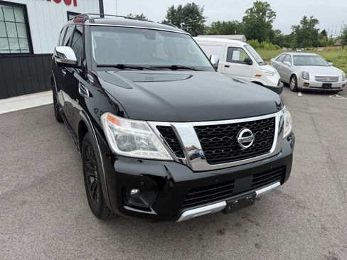 Used 2017 Nissan Armada Platinum w/ Interior Lighting Package AWD/4WD image 4