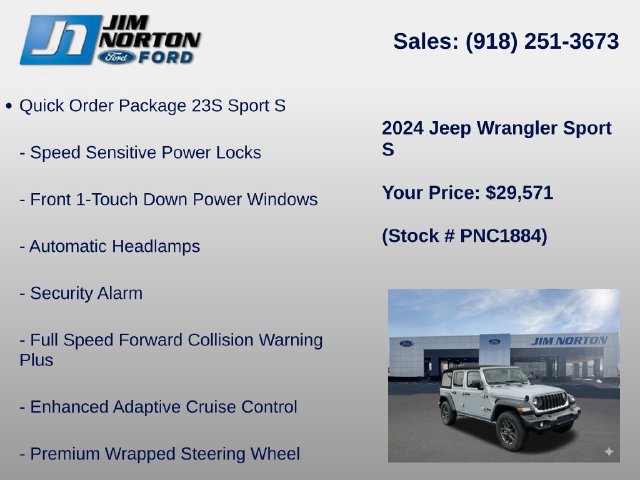Used 2024 Jeep Wrangler Unlimited Sport AWD/4WD image 15