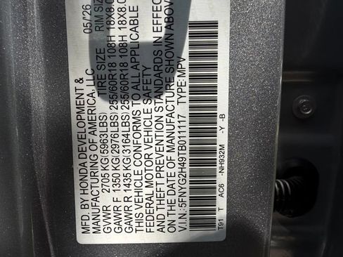 New 2026 Honda Pilot EX-L image 27