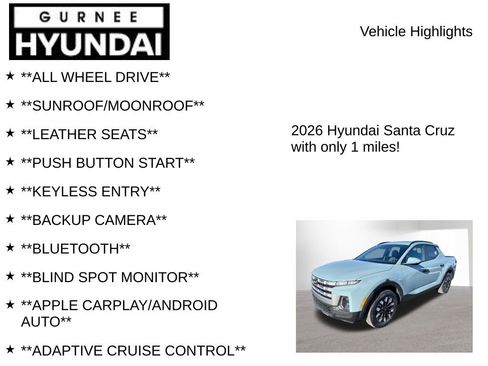 New 2026 Hyundai Santa Cruz SEL image 9
