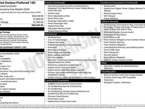 Used 2025 Buick Enclave Preferred image 23