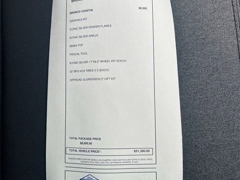 New 2025 Ford Bronco 4-Door image 28