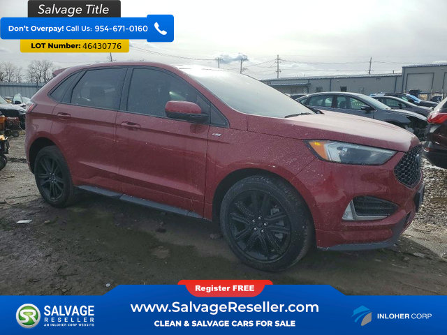 Used 2022 Ford Edge ST-Line w/ Class II Trailer Tow Package AWD/4WD image 5
