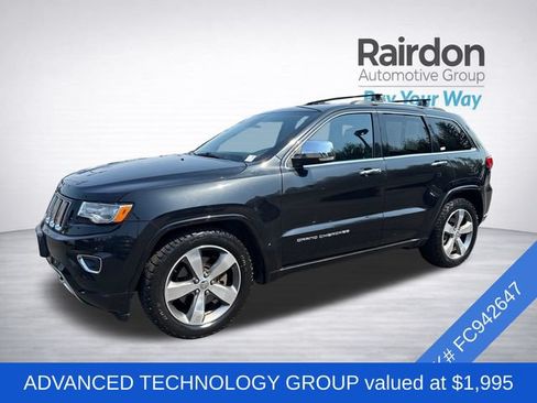 Used 2015 Jeep Grand Cherokee Overland w/ Advanced Technology Group AWD/4WD image 3