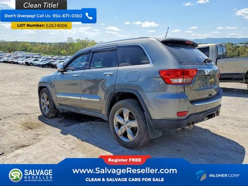 Used 2012 Jeep Grand Cherokee Overland AWD/4WD image 3