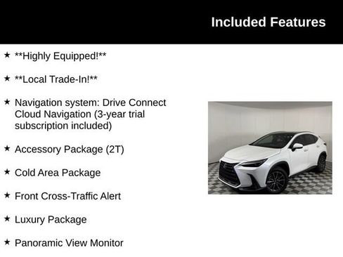 Used 2025 Lexus NX 350h AWD w/ Accessory Package (2T) image 4