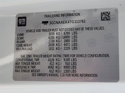 New 2026 Chevrolet Silverado 1500 W/T w/ WT Safety Package image 8