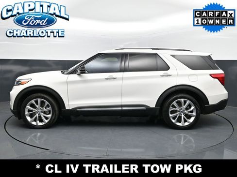 Used 2023 Ford Explorer Platinum w/ Class IV Trailer Tow Package RWD image 4