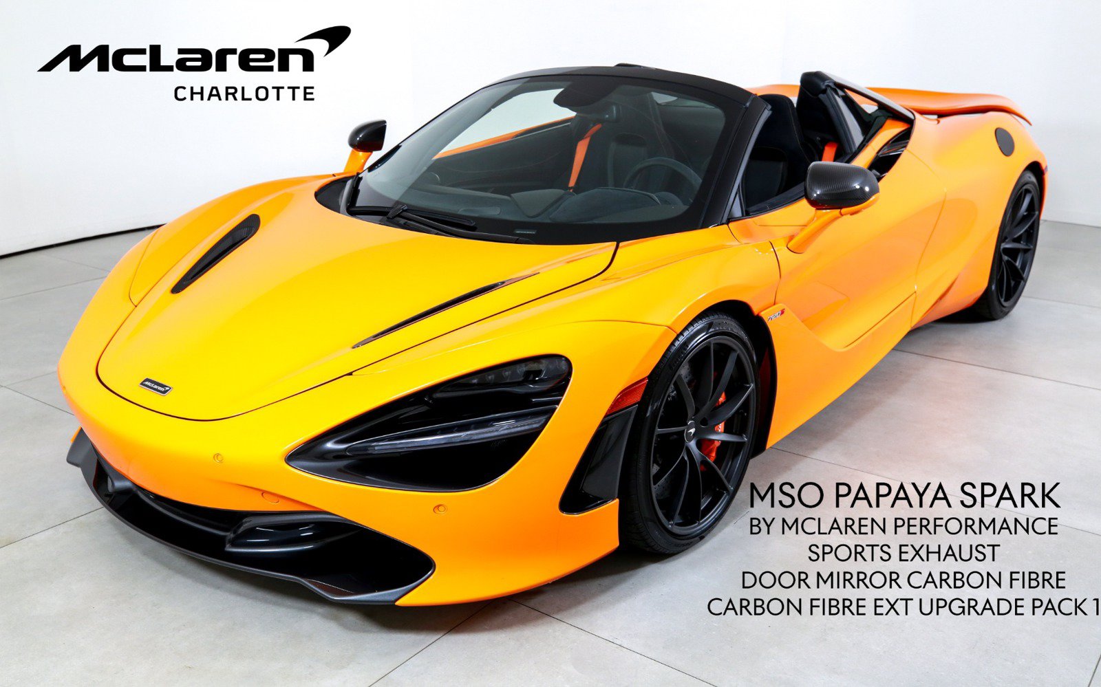 Used 2020 McLaren 720S Spider RWD image 1