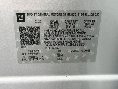 Used 2020 Chevrolet Equinox LS image 21