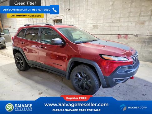 Used 2016 Jeep Cherokee Trailhawk w/ Leather Interior Group image 5