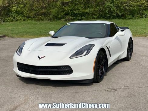 Used 2016 Chevrolet Corvette Stingray Coupe w/ Carbon Flash Badge Package image 3