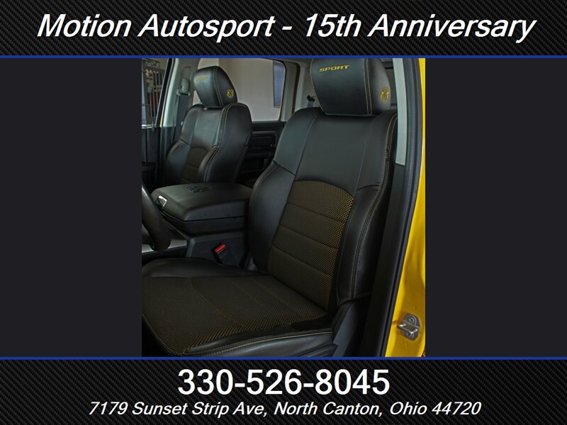 Used 2016 RAM 1500 Sport w/ Stinger Yellow Sport Package AWD/4WD image 24