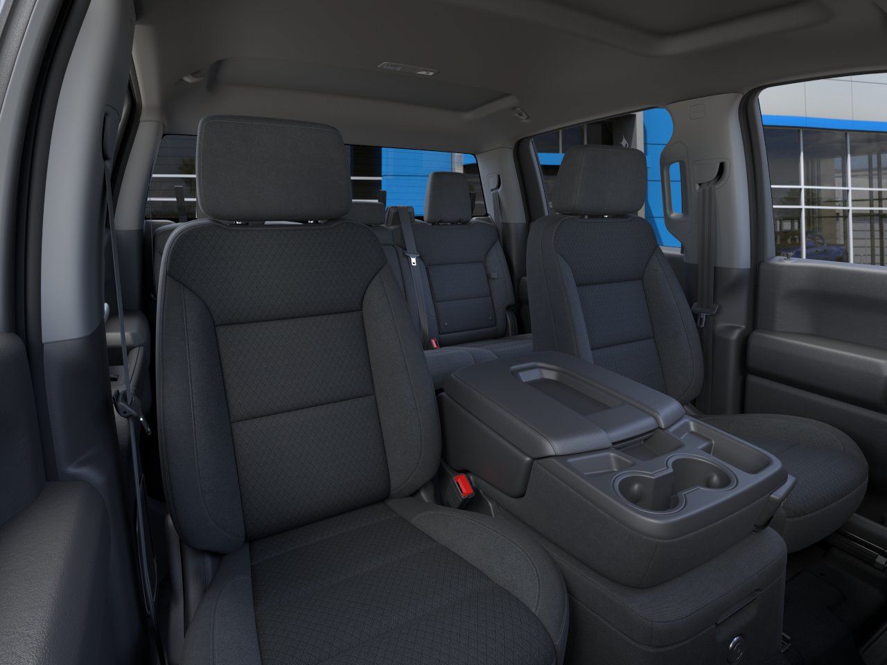 Used 2026 Chevrolet Silverado 1500 Custom Trail Boss w/ Turbomax Blackout Package AWD/4WD image 40