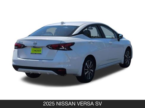 New 2025 Nissan Versa SV w/ Trunk Package FWD image 8