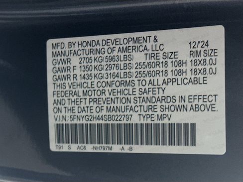 Used 2025 Honda Pilot EX-L image 12