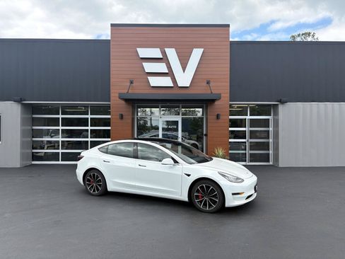 Used 2020 Tesla Model 3 Performance AWD/4WD image 1