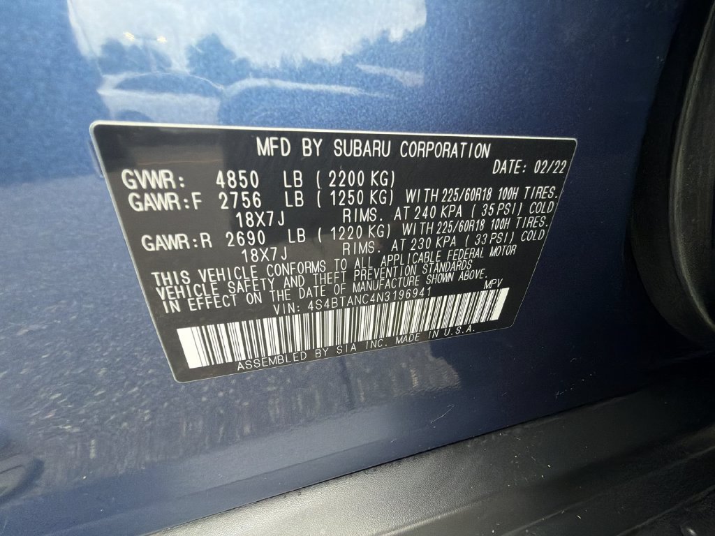 Used 2022 Subaru Outback Limited AWD/4WD image 29