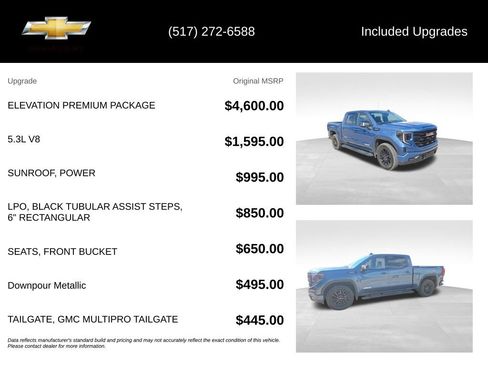 Used 2025 GMC Sierra 1500 Elevation w/ Elevation Premium Package AWD/4WD image 5
