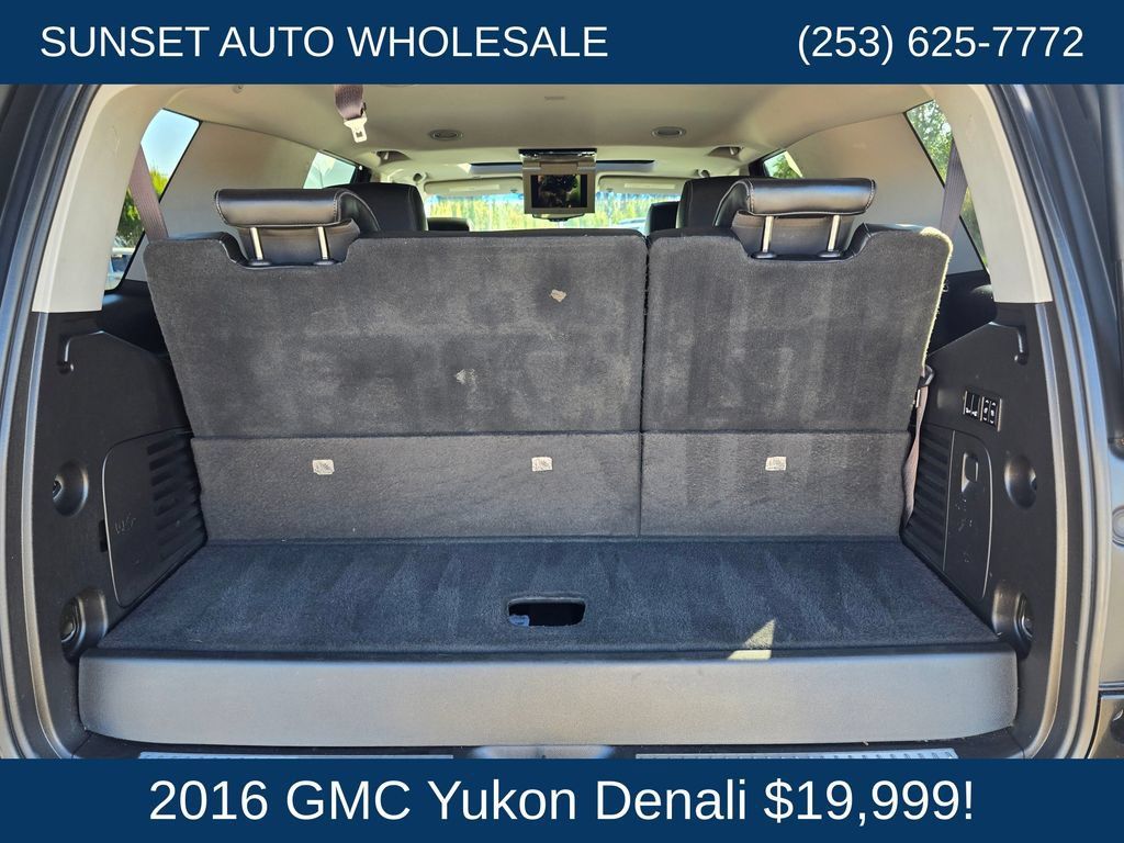 Used 2016 GMC Yukon Denali w/ Open Road Package AWD/4WD image 21