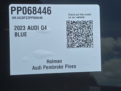 Certified 2023 Audi Q4 e-tron Premium w/ Convenience Package RWD image 31