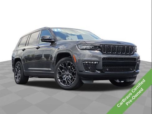 Used 2024 Jeep Grand Cherokee L Summit w/ Advanced Protech Group IV AWD/4WD image 1