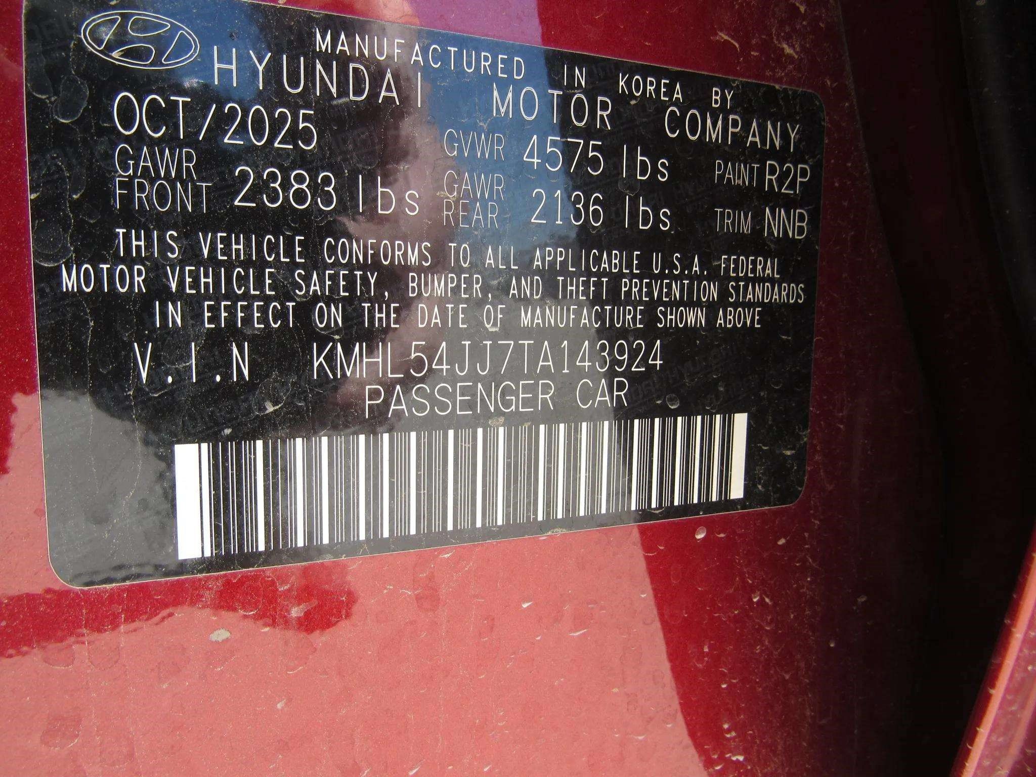 Used 2026 Hyundai Sonata Limited FWD image 27