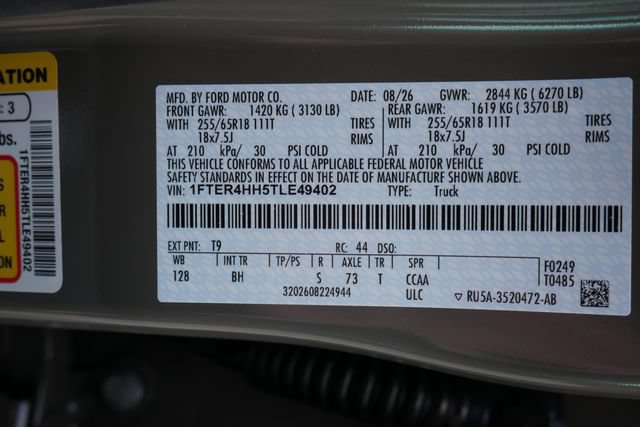 New 2026 Ford Ranger XLT AWD/4WD image 27