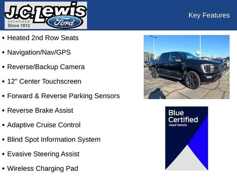 Certified 2023 Ford F150 Lariat w/ Equipment Group 502A High image 28