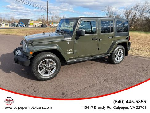 Used 2016 Jeep Wrangler Unlimited Sahara w/ Dual Top Group image 2