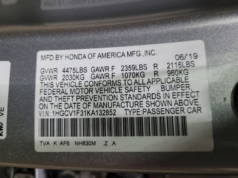 Used 2019 Honda Accord Sport image 33