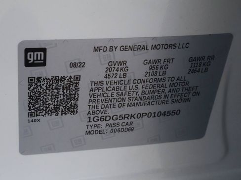 Used 2023 Cadillac CT4 Sport w/ Technology Package AWD/4WD image 21
