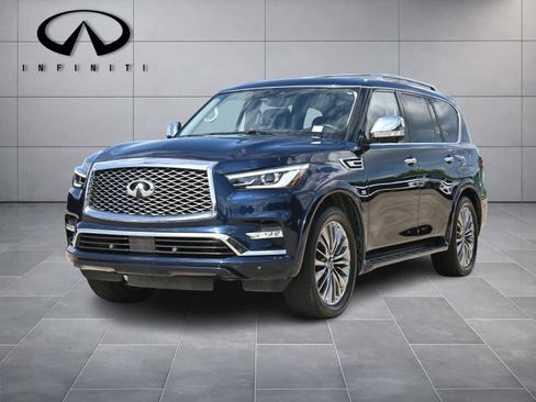 Used 2019 INFINITI QX80 Luxe w/ 22" Wheel Package RWD image 1