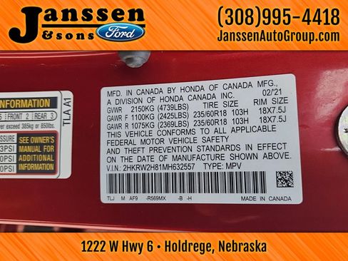 Used 2021 Honda CR-V EX-L image 19