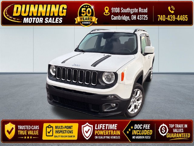 Used 2017 Jeep Renegade Latitude w/ Popular Equipment Group AWD/4WD 360° Tour