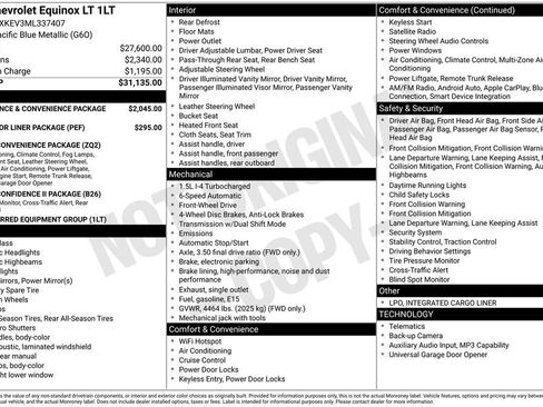 Used 2021 Chevrolet Equinox LT FWD image 22