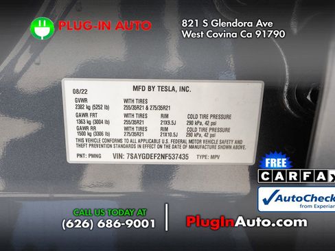 Used 2022 Tesla Model Y Performance AWD/4WD image 11