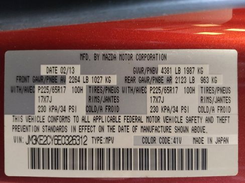 Used 2014 MAZDA CX-5 Touring image 33