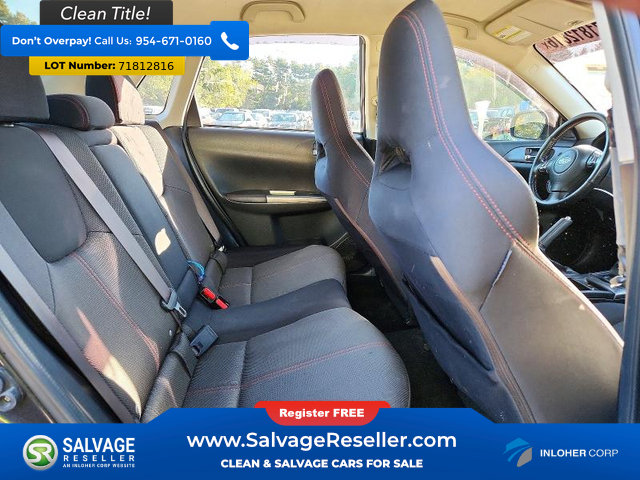Used 2013 Subaru Impreza WRX Sedan AWD/4WD image 13