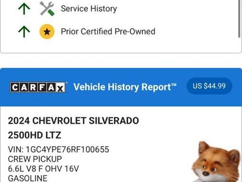 Used 2024 Chevrolet Silverado 2500 LTZ w/ LTZ Plus Package image 4