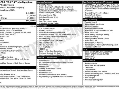 New 2025 MAZDA CX-5 Signature image 6