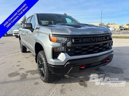 New 2026 Chevrolet Silverado 1500 Custom Trail Boss w/ LPO, Dark Essentials Package image 8