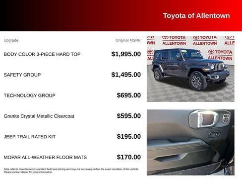 Used 2025 Jeep Wrangler Unlimited Sahara w/ Safety Group AWD/4WD image 5