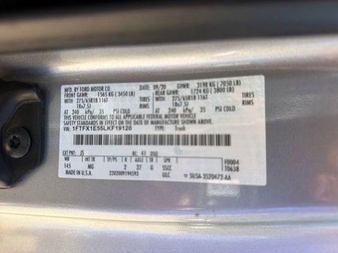 Used 2020 Ford F150 XLT w/ Equipment Group 302A Luxury AWD/4WD image 31