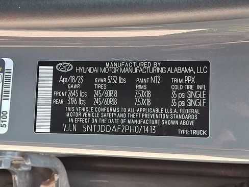 Used 2023 Hyundai Santa Cruz SEL Premium AWD/4WD image 30