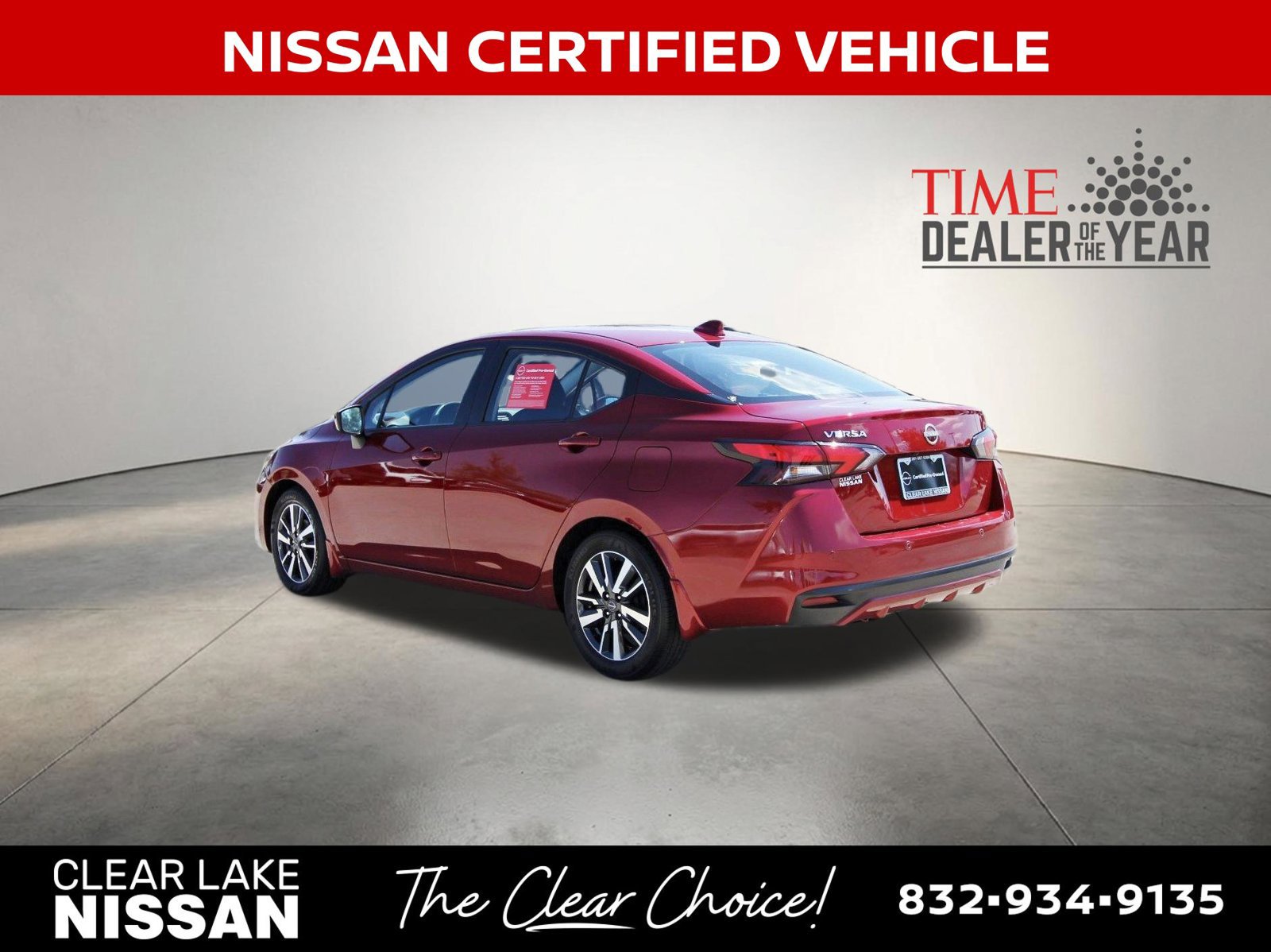 Certified 2025 Nissan Versa SV w/ Trunk Package FWD image 6