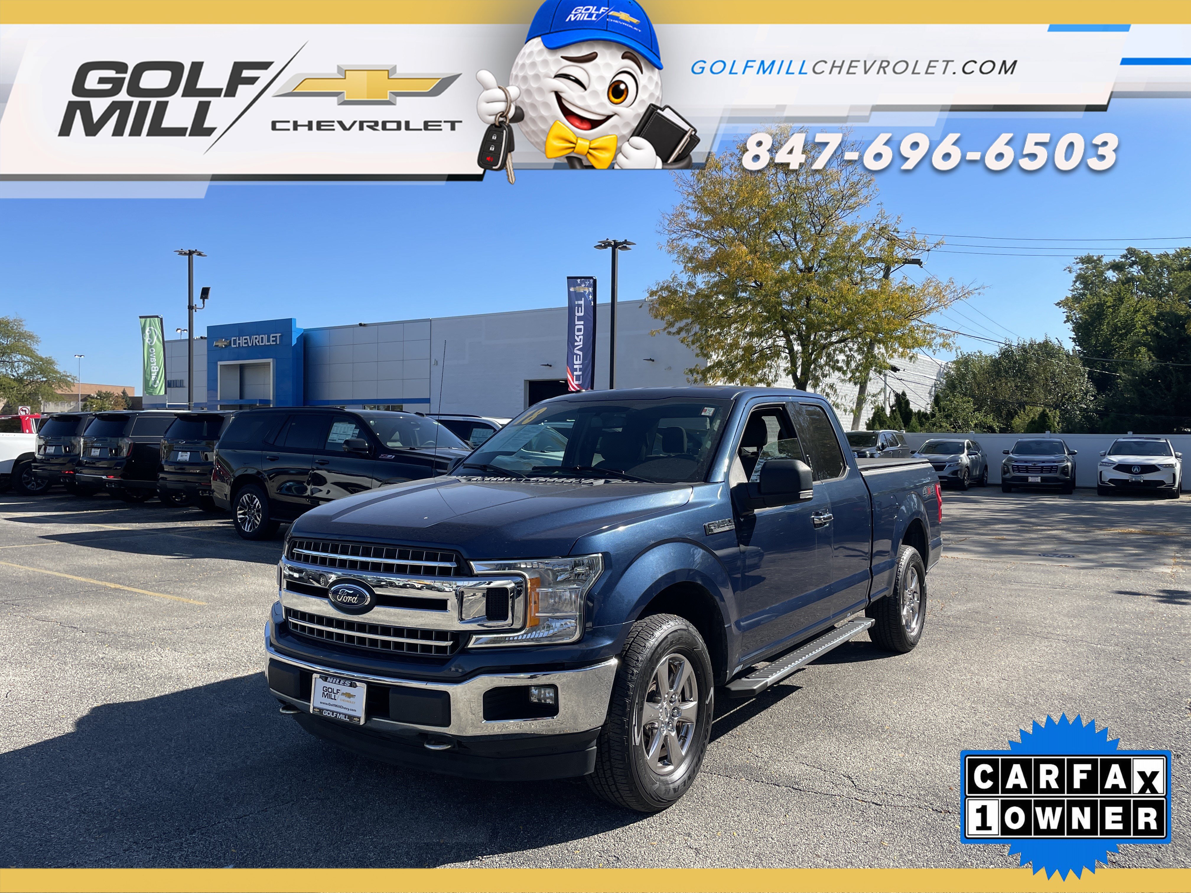 Used 2018 Ford F150 XLT w/ Equipment Group 302A Luxury AWD/4WD image 1