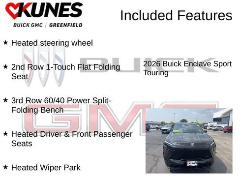 New 2026 Buick Enclave Sport Touring w/ Power Package image 4