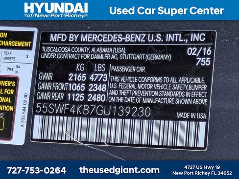Used 2016 Mercedes-Benz C 300 4MATIC Sedan w/ Multimedia Package image 41
